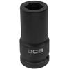 JCB 3/4" Cr-Mo Deep Impact Socket 6-Point 26mm Socket Wrench
