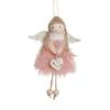 Handmade Christma Doll Ornaments Durable Xmas Angel Ornaments Funny Plush Angel Pendant  Home Decor