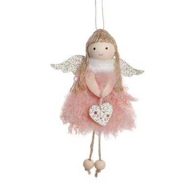 Funny Cartoon Angel Pendant Handmade Durable Christma Ornaments Cute Xmas Angel Ornaments Festival