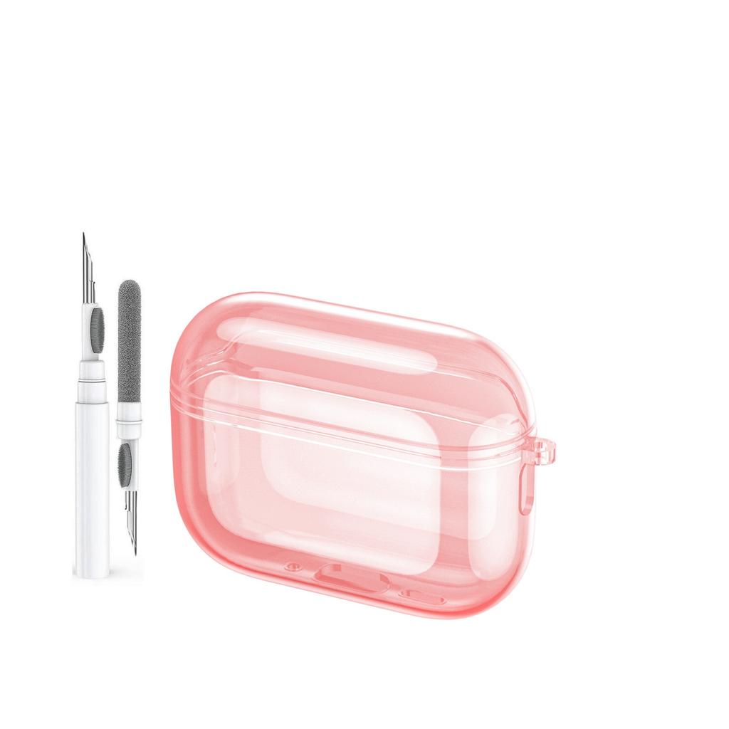 Transparent Case for AirPods Pro 3 Case Cover Accessories with Cleaning Kit Shockproof Protective Cover for Airpods Pro 3 Case
