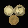 Chinese Style Brass Bagua Mirror Pendant Convex Mirror Feng Shui Convex Mirror Ornament Handicraft Auspicious Crafts Mirror