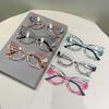 Vintage Optical Butterfly Anti Blue Light Glasses ladies For Female Luxury  Designer Myopia Prescription Eyeglasses Frame