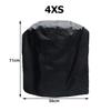 1. Round Barbecue Grill Cover, Universal Outdoor Grill Protection Cover, Wind-resistant and Tear-resistant Design (cover Only).