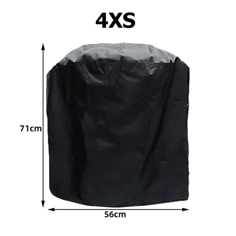 1. Round Barbecue Grill Cover, Universal Outdoor Grill Protection Cover, Wind-resistant and Tear-resistant Design (cover Only).