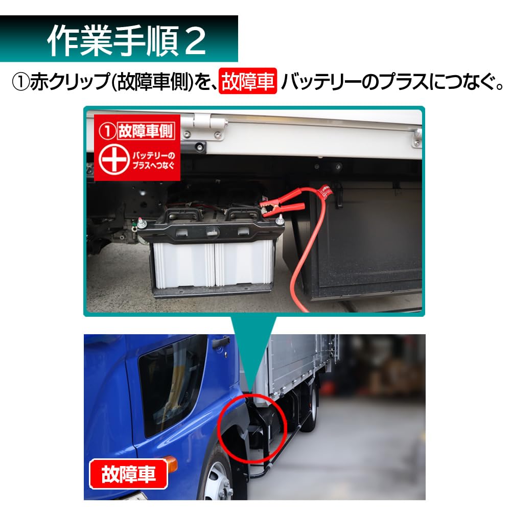 Cablu de pornire Meltec BT-12 pentru mașini diesel până la camioane mici DC 12V/24V 100A 3,5m Roșu/Negru