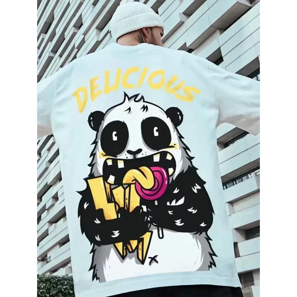 Summer New Casual Loose T-shirt Short Sleeved Men's Fashion Loose Printing Large 8XL Hip Hop Couple Wear Half Sleeve Cotton Top