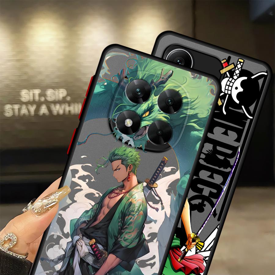Custodia Cool Luffy One Piece per Xiaomi Redmi Note 14 12 9S 13 Pro Plus 10 A4 14C 11 13C Cover Posteriore per Telefono