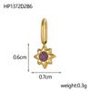 CARLIDANA New Classic Element DIY Charm Necklace Stainless Steel Star Pendant Shiny Rhinestones Fashion Bracelet Earrings