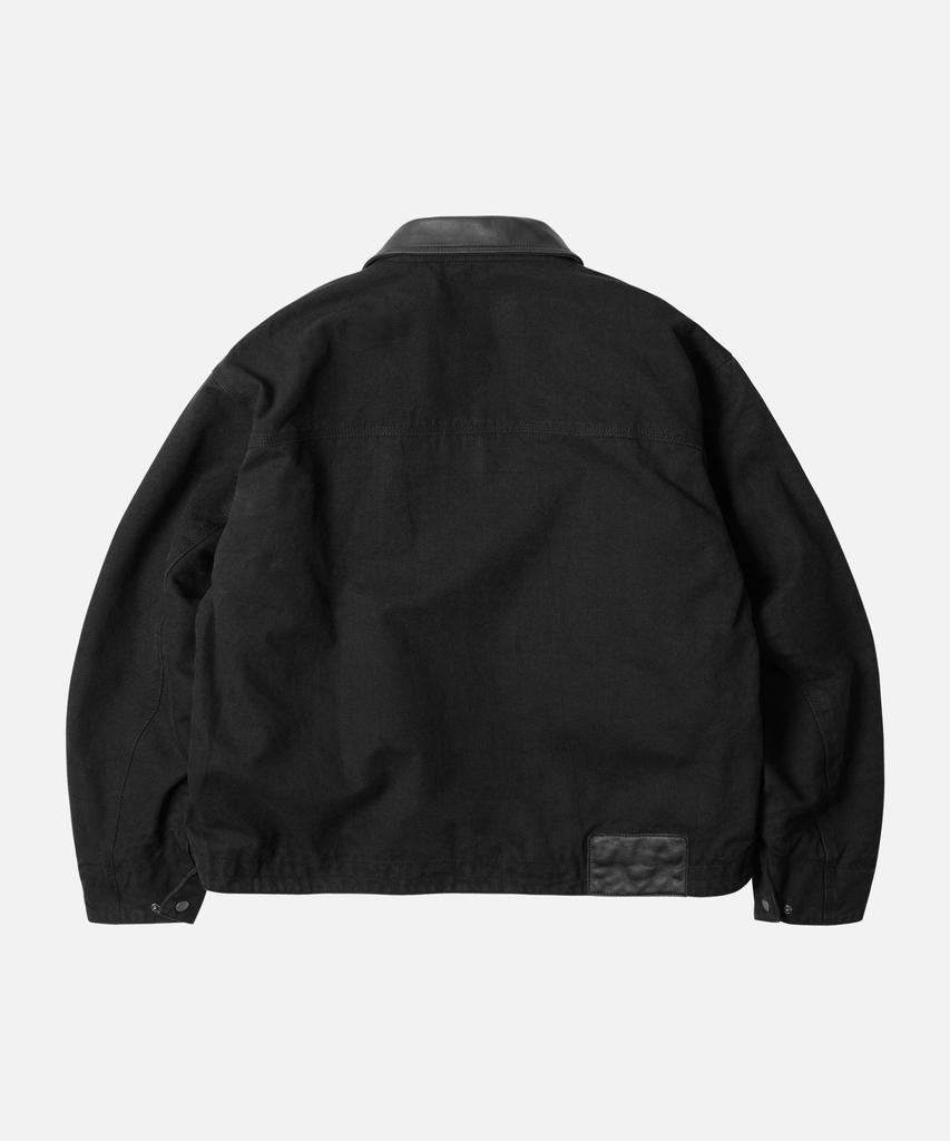 Frizmworks Heavy Canvas Destroyed Work Jacket _ Black