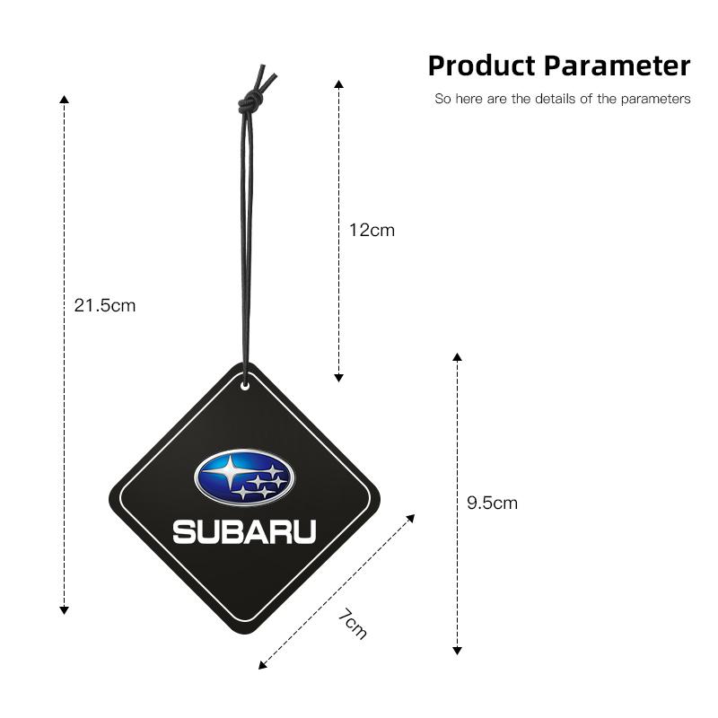 Car Emblem Cologne Perfume Fragrance Ornaments Interior For Subaru Impreza Legacy WRX STI BRZ Forester XV Outback Levorg Exiga dos3