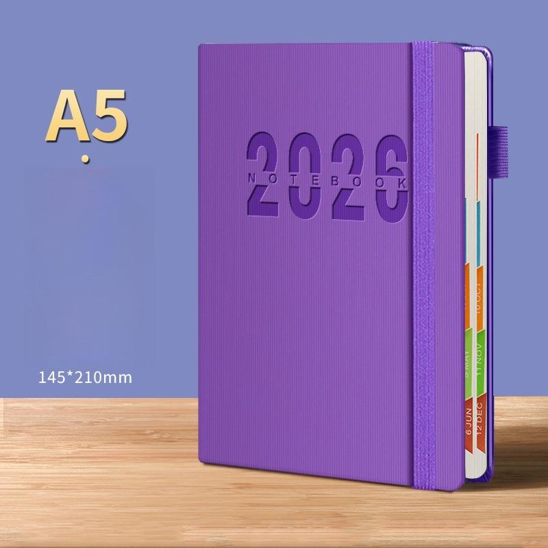2027 New Calendar Log Self Discipline Check in Time Management One Page Per Day 365 Day Plan Office