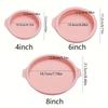 Multi-Size Silicone Cake Mold Set (4/6/8 Inch), Non-Stick Round Baking Pan for Bread Toast, Kitchen Baking Tool