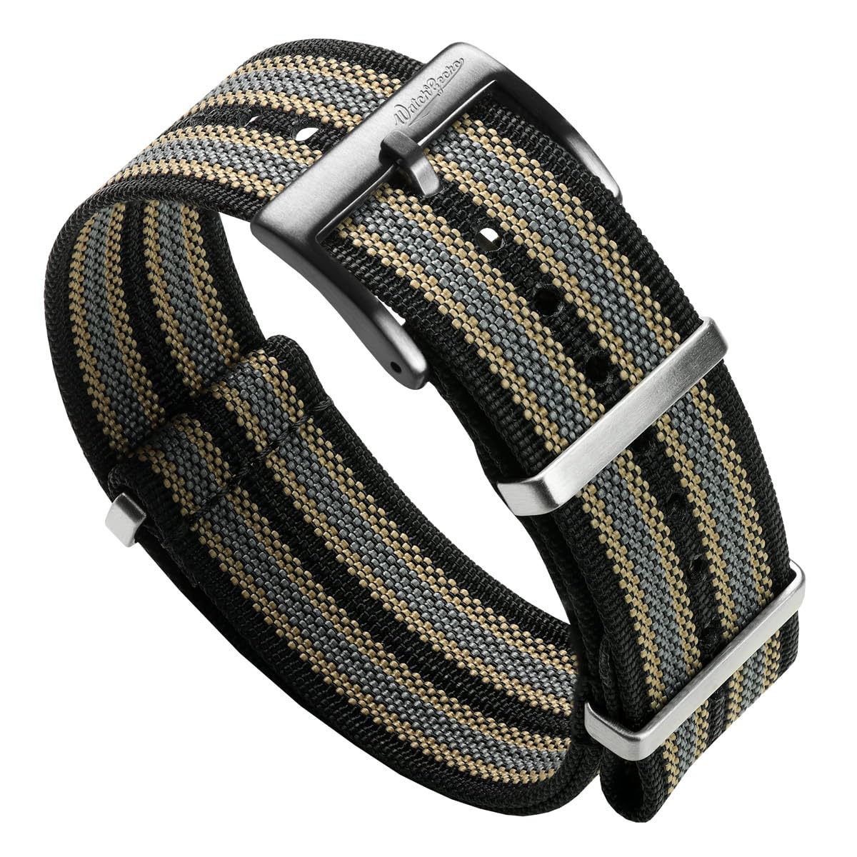 

WatchGecko Ridge Military Nylon Watch Band Stylish and Durable NTTD Bond 20mm [WatchGecko] - -