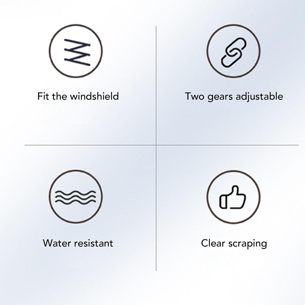 Motorcycle Helmet Visor Wiper, Universal Waterproof Electric Motorcycle Helmet Wiper, 2 Speeds 170 Cleaning Range, E-Scooter Helmet Windshield Wiper