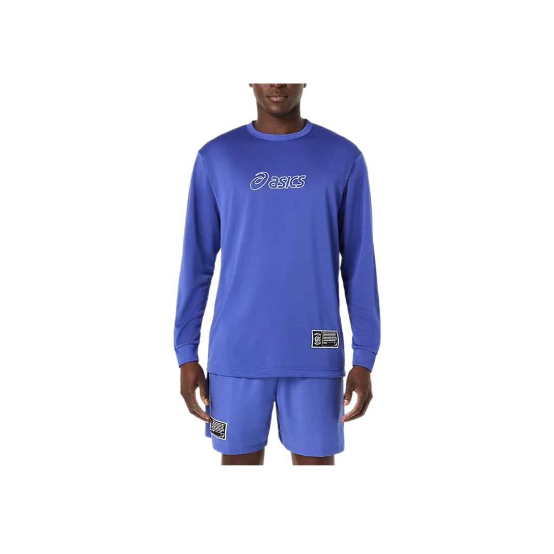 

Asics Midtown Krakens Solid Color Round Neck Long Sleeve Skin-Friendly T-Shirt Men Tops 2063A426-401 XL