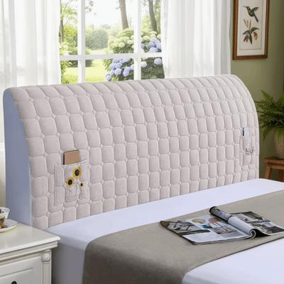 Anti-Collision Bedhead Cover All Inclusive Minimalist Dust Protection Cover Dustproof Washable Headboard Cover Homestay