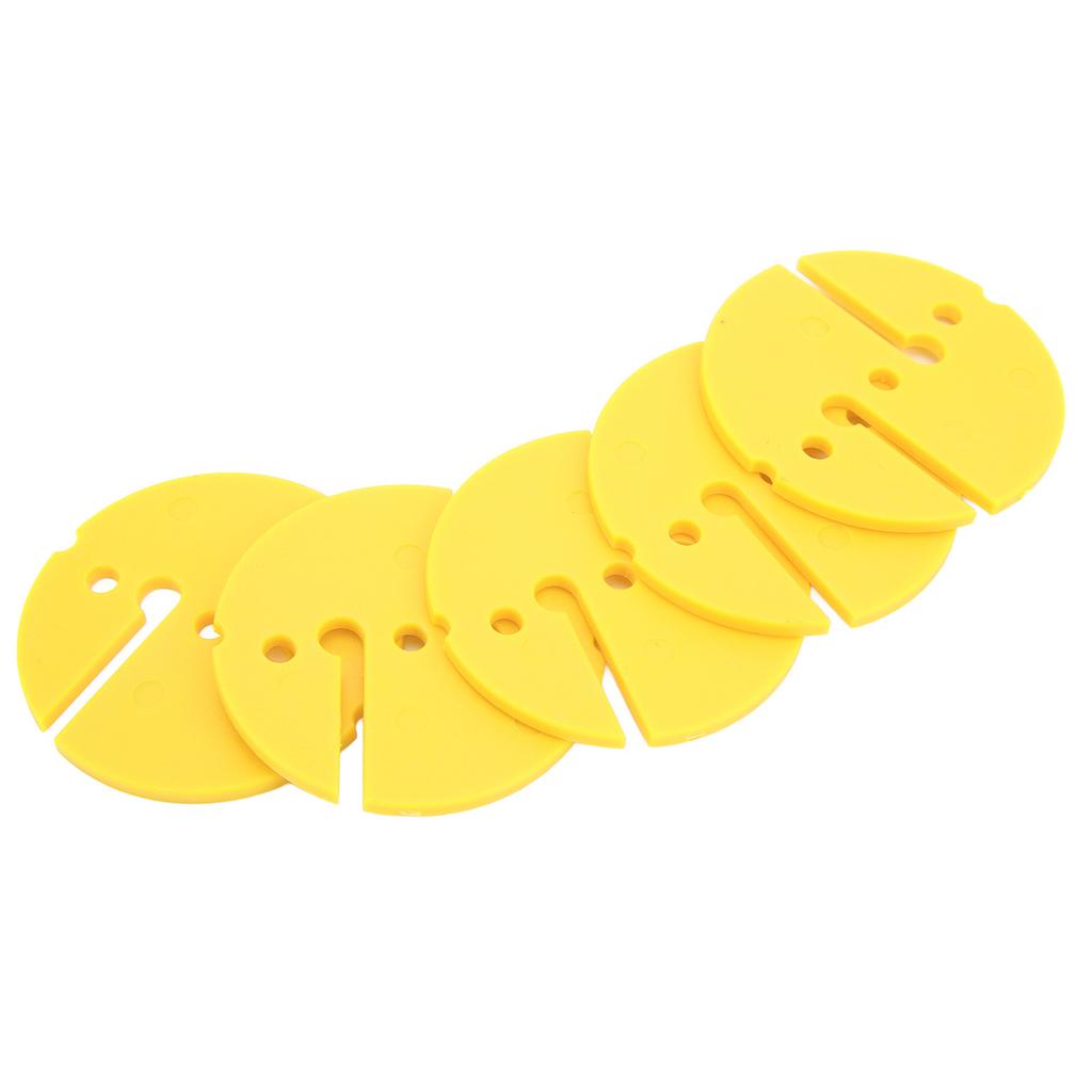 5Pcs Diving Line Marker Cave Dive Marker     Rope Line Marker PVC Round Shape for Underwater