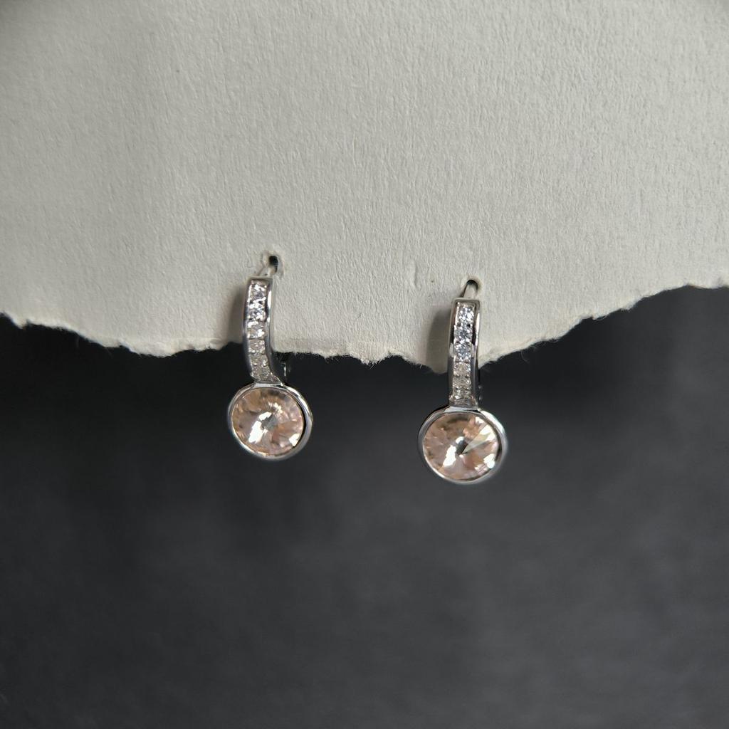 Silver Earrings with Cubic Zirkonia (60002295)