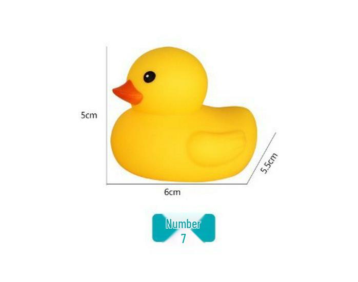 Yellow Waterproof Duckling Bath Toy - Floating Baby Bath & Pool Play