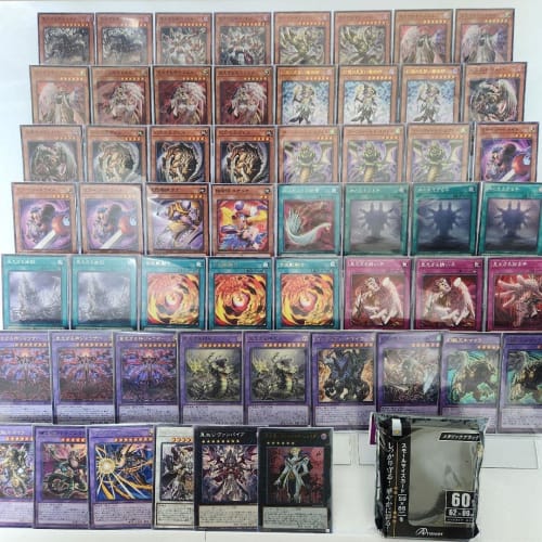 [Deck Sale] Hecatoncheires Deck, Chimera Hecatoncheires, Pre-built Deck with Sleeves, Illusionary Apprentice Magician