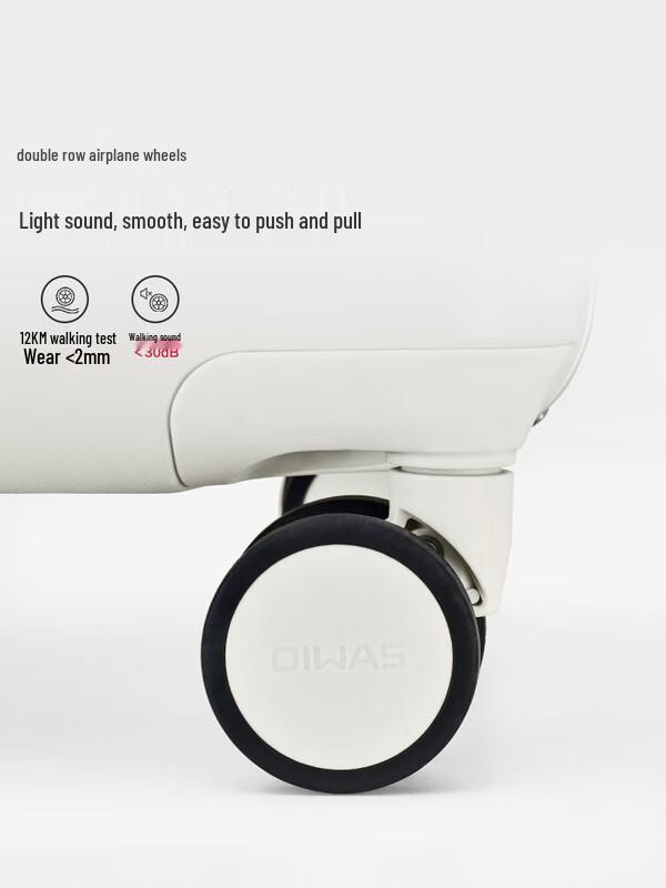 OIWAS 20-inch Lightweight Aluminum Frame Luggage