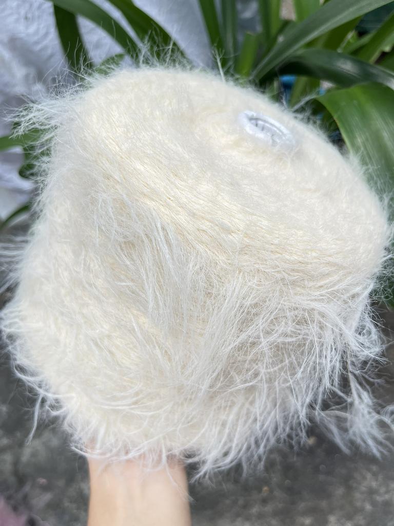 500g Long Fur Imitation Mink Yarn Thread Super Soft Skin Friendly Does Not Shed Hair Hand Wove Scarf Warm Sweater Woven Yarn