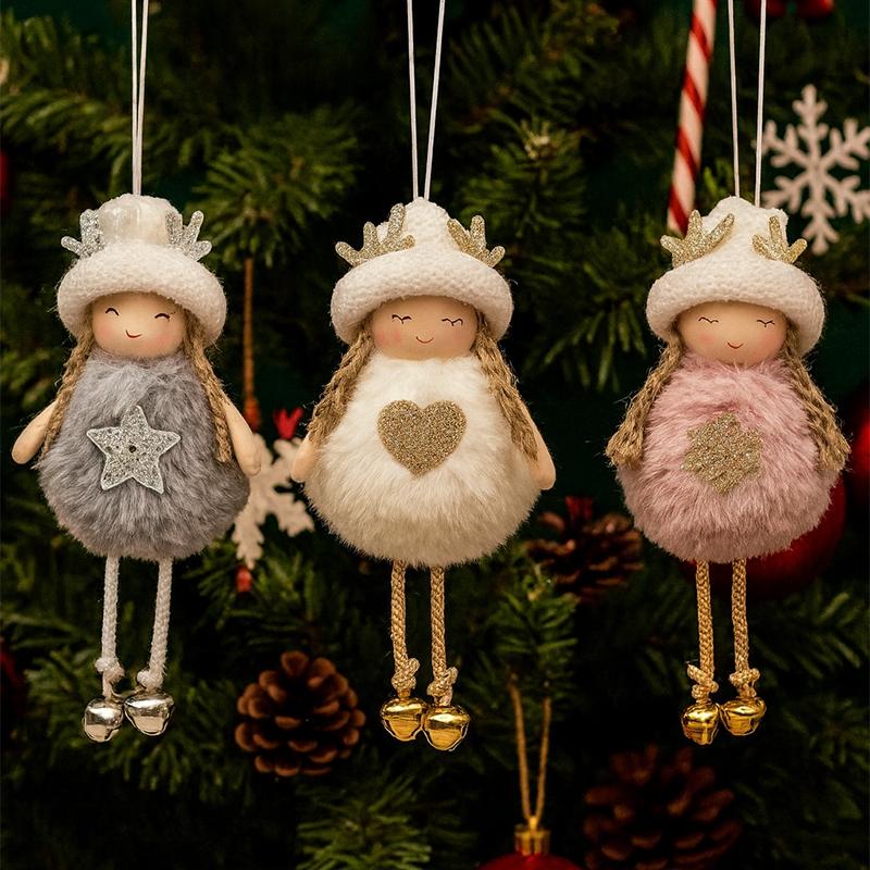 Weihnachtsdekorationen Hängeornament Engel Anhänger Weihnachtsbaumschmuck Neujahrsgeschenk Heim Hof Dekoration Partygeschenke