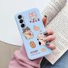 Cute Painted Case For Samsung Galaxy M14 M34 M54 5G Soft Cover Cartoon Cat Sunflower TPU Funda For Samsung M 14 GalaxyM54 Coque