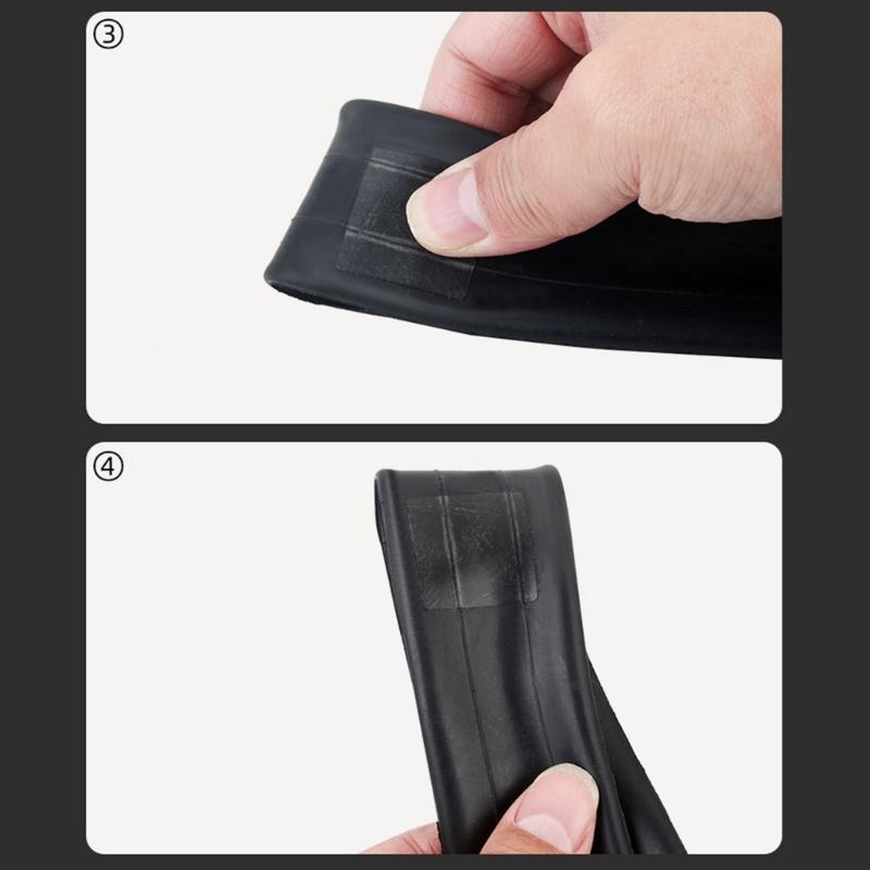 Bike Tyre Repair Kit Bike Tire Patch Repair Kit Glueless Bicycles Inner Tire Puncture Patch with Levers for Road Bikes