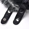 SOMALER Winter Hat for Men Real Fox/raccon Fur Hats Russian Ushanka Earmuff High Quality Bomber Hat