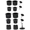 Cap Patio Umbrella Stand Replacement Parts Sun Umbrella Base Accessories Hand Knob Threaded for Beach Patio Outdoor Umbrellas
