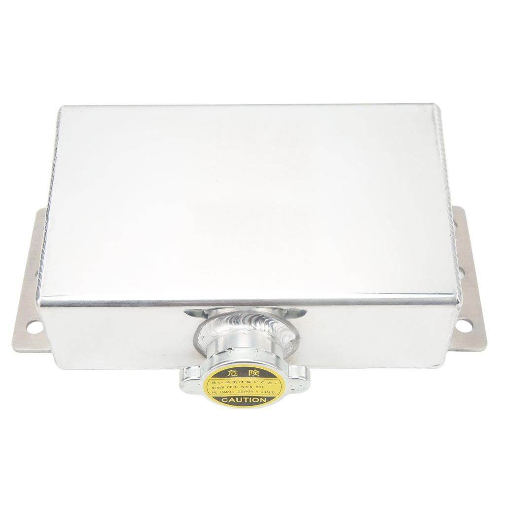 Coolant Overflow Tank 1L Aluminum Alloy Universal Expansion Reservoir Tank for Car Refitting