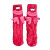 Mink Fleece Floor Socks Ugly And Cute Big Eye Funny Warm Medium And Autumn Sleeve Cartoon And H Y9O7