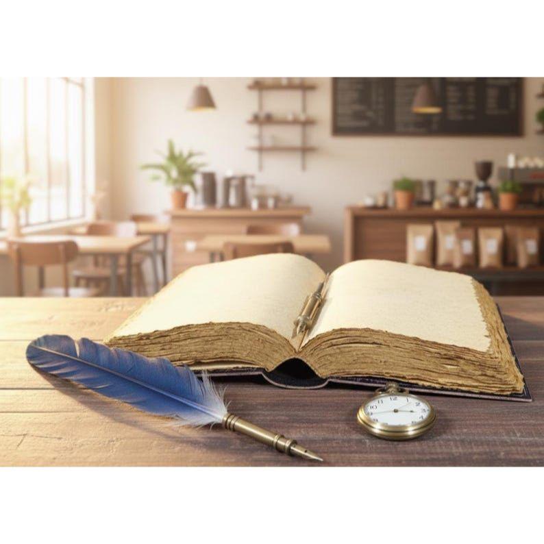 Celestial Sun & Moon Leather Journal with Lock: Wiccan Book of Shadows