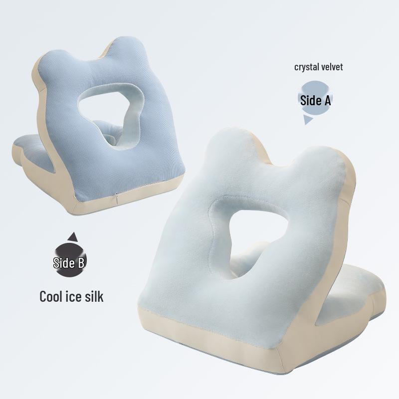 Office Nap Double-Sided Pillow for Desk or Face-Down Sleeping