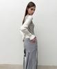 Daiaegeuneol One Off Shoulder Spray Knit (Ivory)