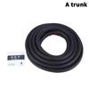 1/2Pcs Car Door Rubber Seal Strip Anti-Scratch Protector B Pillar Car Rubber Weatherstrip Auto Door Edge Waterproof Seal Strip