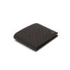 Daks Brown Matte Leather Wallet Dd Plate Logo Dbwa2e368