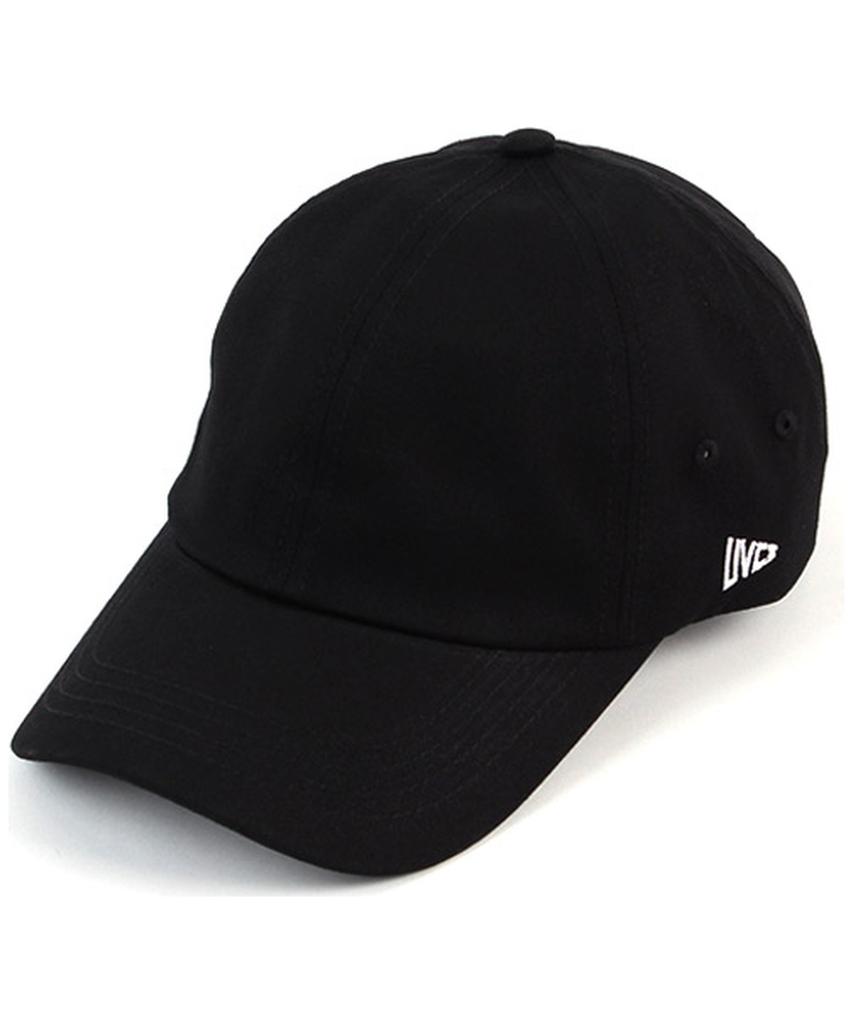 Yunibeosyeolkemiseuteuli Back Logo Cotton Black Ballcap