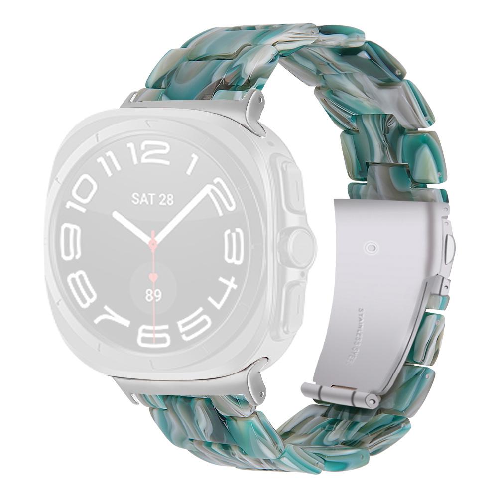 For Samsung Galaxy Watch Ultra (2025) 47mm Watch Strap Acrylic Resin Waterproof Wrist Band