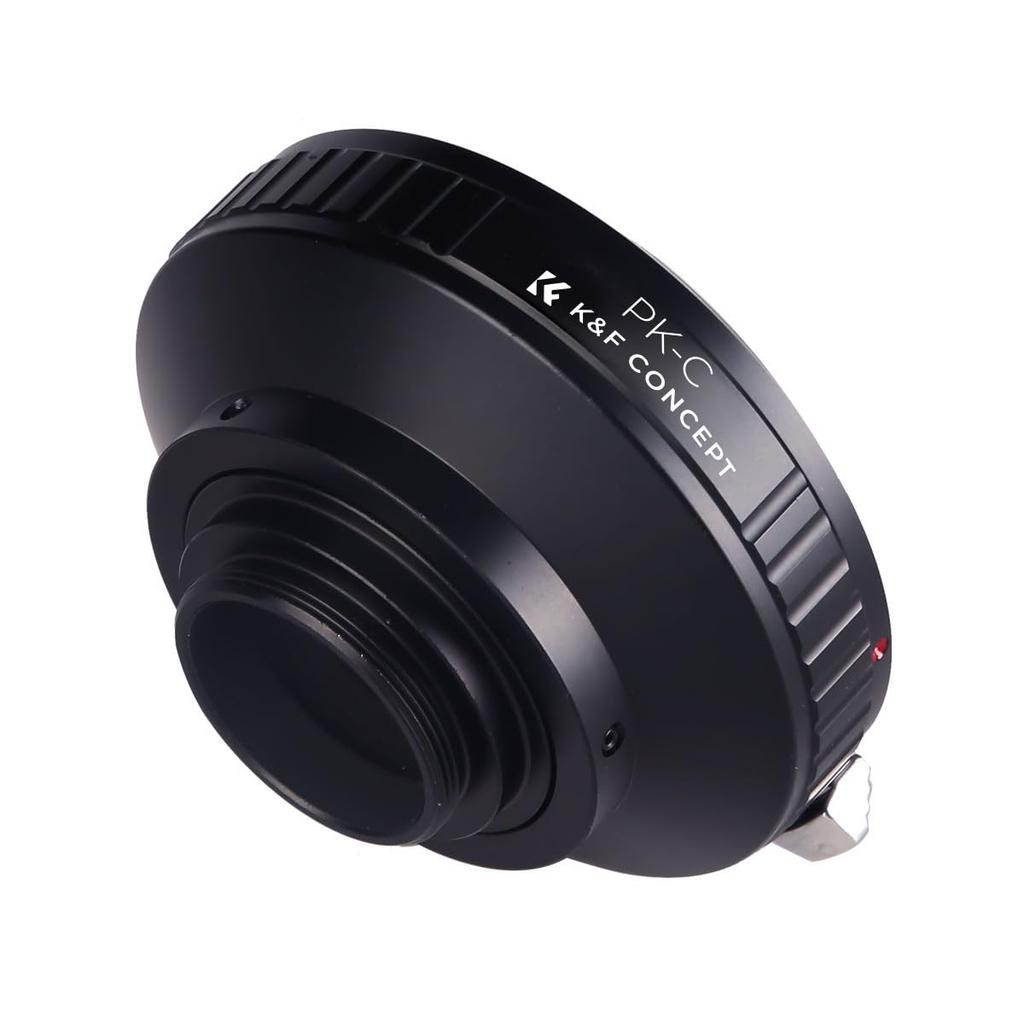 CONCEPT Lens Adapter for PENTAX K PK Lenses Adapter for mounting movie cameras and CCTV official K&F PK-C - C-type cameras. (Manufacturer's store)