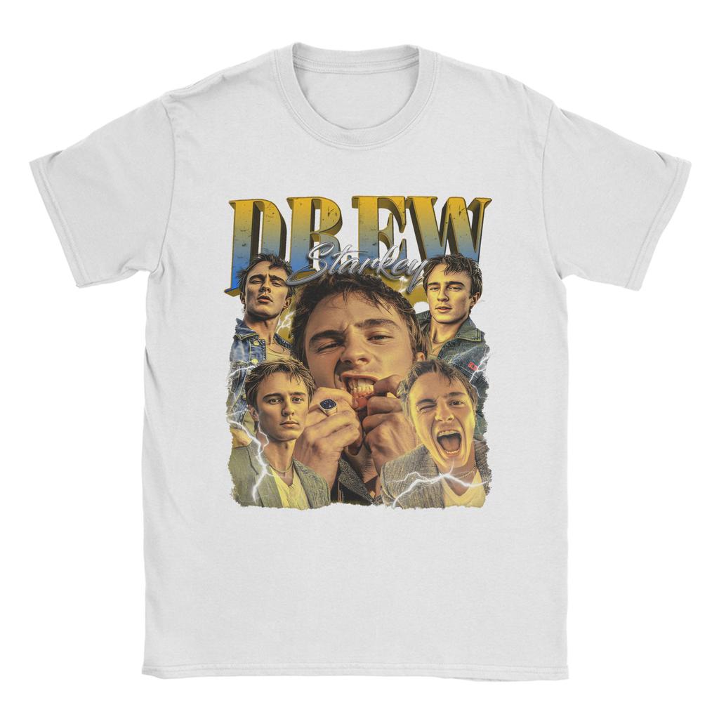 Drew Starkey Unisex T Shirt Novelty Tee Shirt Short Sleeve Crew Neck Tshirt Pure Cotton Plus Size Tops