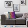 Rainbow Leopard Tiger Cheetah Print Pattern Cushion Cover 40X40Cm Home Decor Print Throw Pillow For Car Double Side