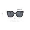 MIU MIU Logo Round Sunglasses Women Sunglasses Black OMU01ZS