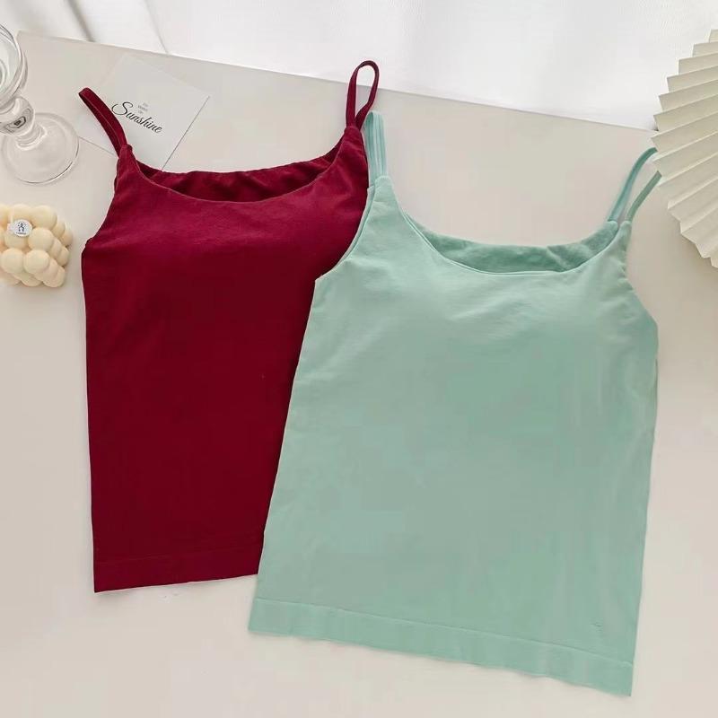 Soft Seamless Padded Camisole Tank Top