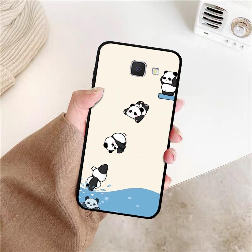 Anime Cute Panda Phone Case For Samsung J 7 plus 7core J7 neo J6 plus prime J6 J4 J5 Mobile Cover
