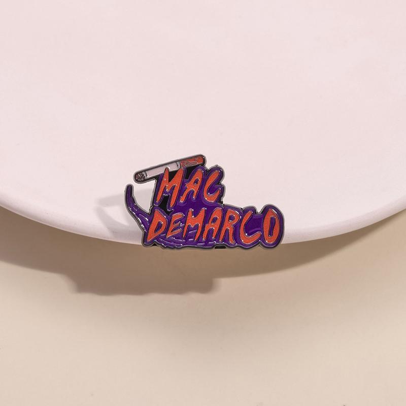 Famous Singer Enamel Pins Custom Brooches Lapel Badges Clothes Funny Jewelry Gift for Fans Friends