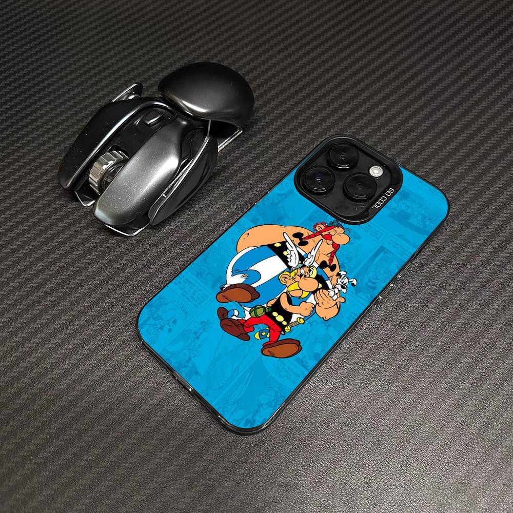 A-Asterix Y-O-Obelix Phone Case For IPhone 16 15 14 13 12 11 17 Pro MAX Plus Pro Matte Shockproof Cover