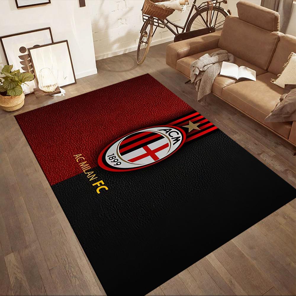 Ac Milan Area Rug Design For Hallway Balcony Outdoor Decorate Room Antislip Rug Office Home Decor Best For Christmas