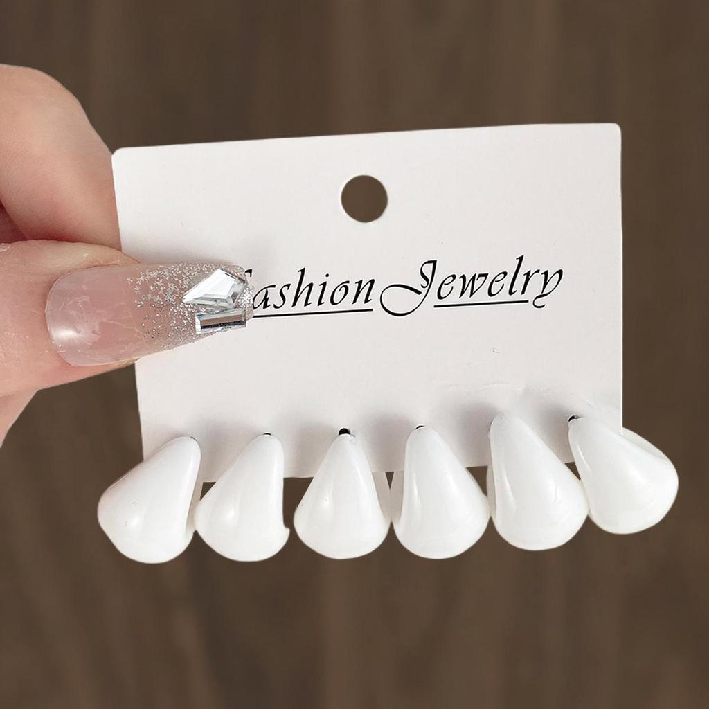 Mehrfarbige Wassertropfen-Ohrringe: Kühnes, Vielseitiges Design mit europäischem und amerikanischem Flair